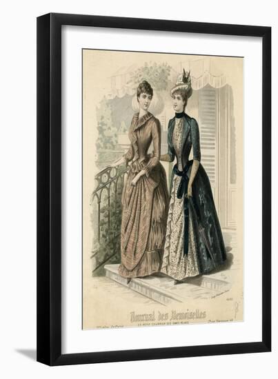 Open Robe 1888-null-Framed Art Print