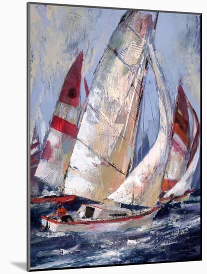 Open Sails I-Brent Heighton-Mounted Art Print
