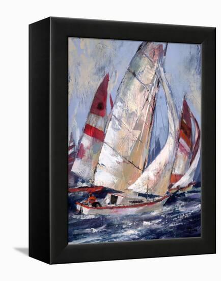 Open Sails I-Brent Heighton-Framed Stretched Canvas