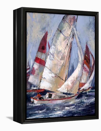 Open Sails I-Brent Heighton-Framed Stretched Canvas