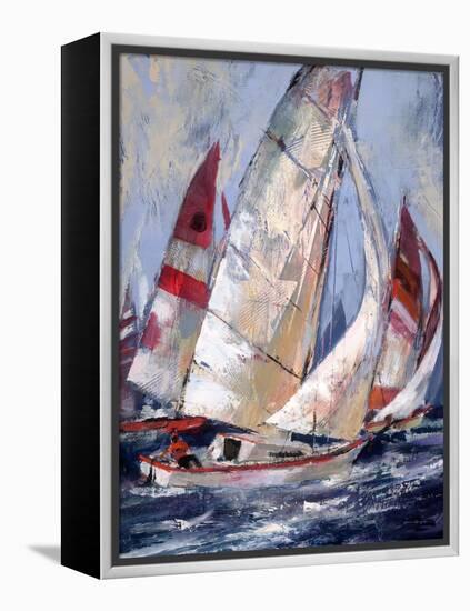 Open Sails I-Brent Heighton-Framed Stretched Canvas