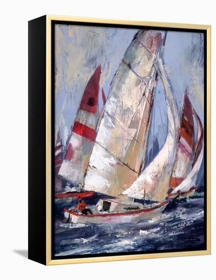 Open Sails I-Brent Heighton-Framed Stretched Canvas