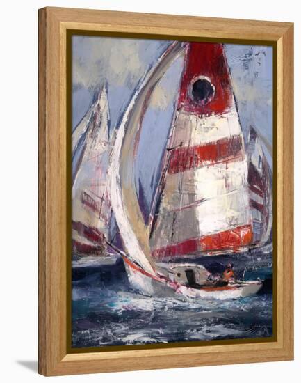 Open Sails II-Brent Heighton-Framed Stretched Canvas