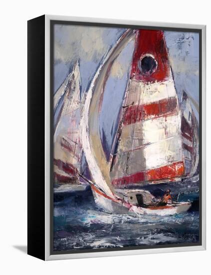 Open Sails II-Brent Heighton-Framed Stretched Canvas