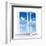 Open Window-Serp-Framed Art Print