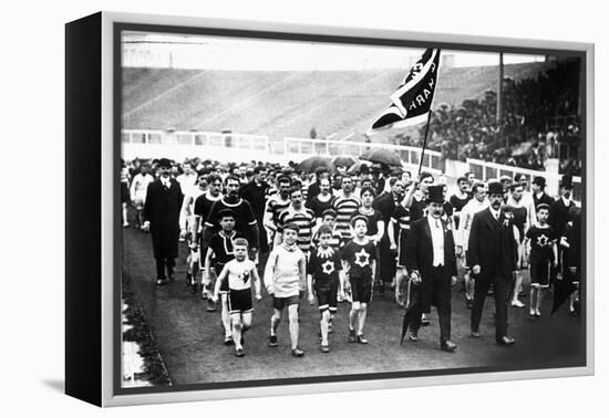 Opening Ceremony of the 1908 Summer Olympics in London-null-Framed Premier Image Canvas