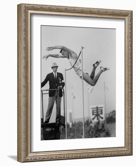 Opening Day of International Sports Week at Tokyo's Olympic Stadium-Larry Burrows-Framed Photographic Print