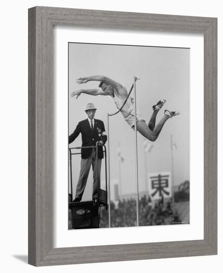 Opening Day of International Sports Week at Tokyo's Olympic Stadium-Larry Burrows-Framed Photographic Print