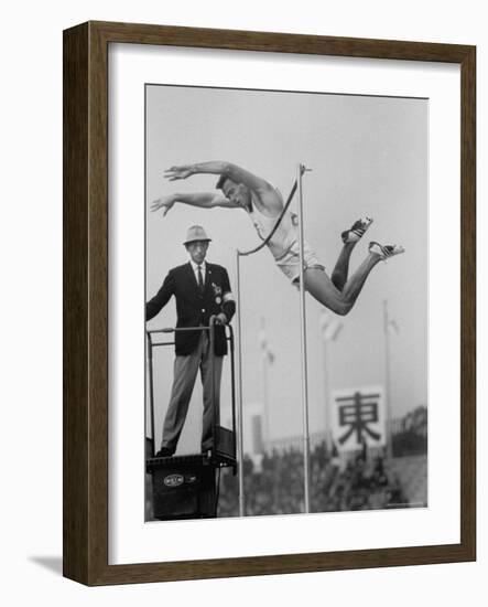 Opening Day of International Sports Week at Tokyo's Olympic Stadium-Larry Burrows-Framed Photographic Print