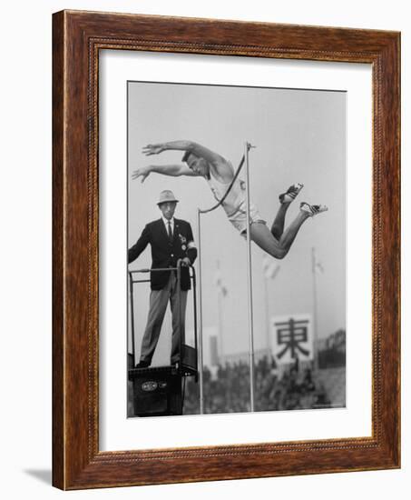 Opening Day of International Sports Week at Tokyo's Olympic Stadium-Larry Burrows-Framed Photographic Print