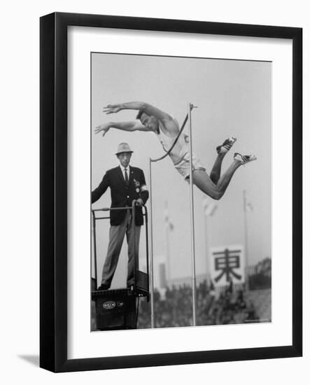 Opening Day of International Sports Week at Tokyo's Olympic Stadium-Larry Burrows-Framed Photographic Print