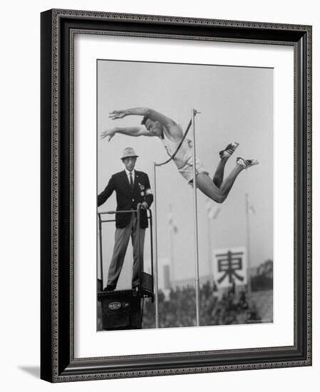 Opening Day of International Sports Week at Tokyo's Olympic Stadium-Larry Burrows-Framed Photographic Print