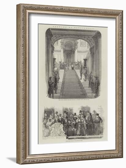 Opening of Parliament-null-Framed Giclee Print