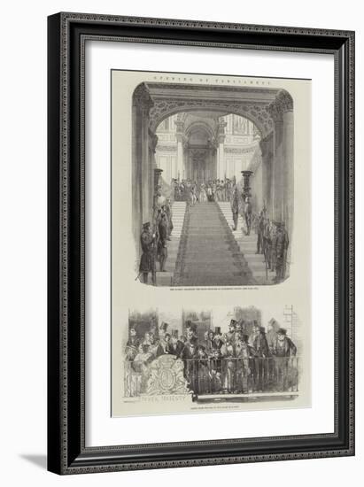 Opening of Parliament-null-Framed Giclee Print