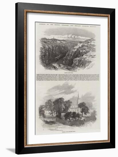 Opening of the Boston, Sleaford, and Midland Counties Railway-Samuel Read-Framed Giclee Print