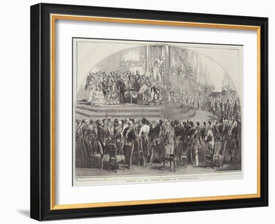 Opening of the Crystal Palace, at Sydenham-null-Framed Giclee Print