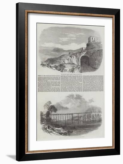 Opening of the Dublin and Wicklow Railway-null-Framed Giclee Print