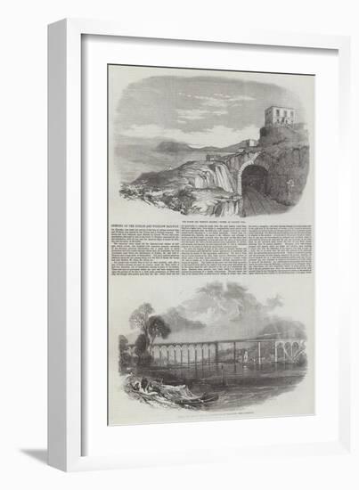 Opening of the Dublin and Wicklow Railway-null-Framed Giclee Print