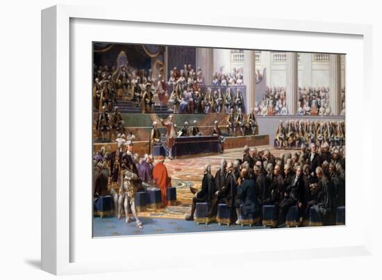 Opening of the Estates-General in Versailles, 5 May 1789-Auguste Couder-Framed Giclee Print