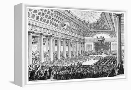 Opening of the Estates General, Versailles, 1789-null-Framed Premier Image Canvas
