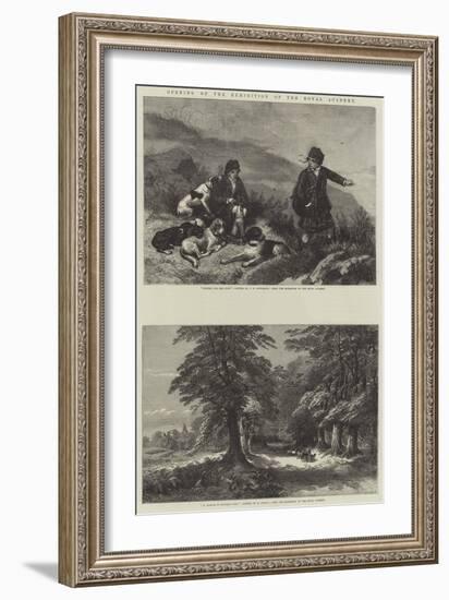 Opening of the Exhibition of the Royal Academy-John William Bottomley-Framed Giclee Print