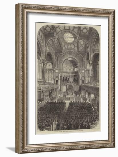 Opening of the New Jewish Synagogue, Berlin-null-Framed Giclee Print