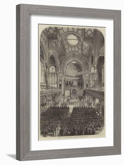 Opening of the New Jewish Synagogue, Berlin-null-Framed Giclee Print