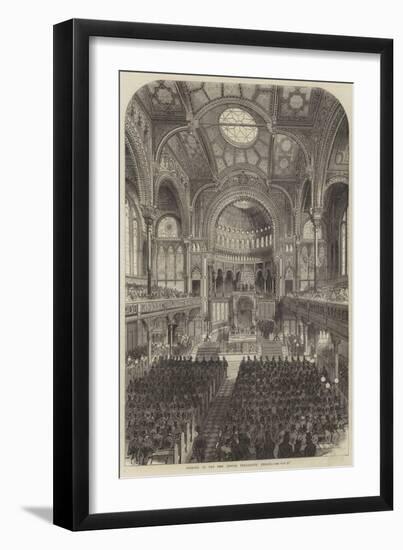 Opening of the New Jewish Synagogue, Berlin-null-Framed Giclee Print