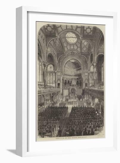 Opening of the New Jewish Synagogue, Berlin-null-Framed Giclee Print