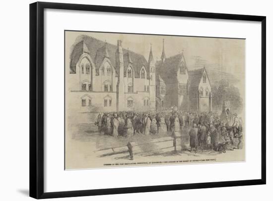 Opening of the New Theological Institution, at Cuddesden, the Address of the Bishop of Oxford-null-Framed Giclee Print