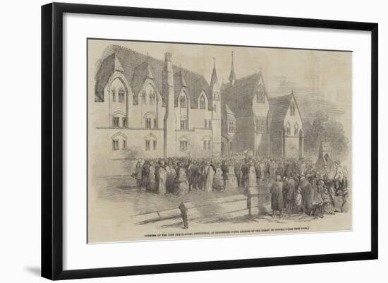 Opening of the New Theological Institution, at Cuddesden, the Address of the Bishop of Oxford-null-Framed Giclee Print