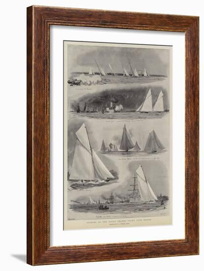 Opening of the Royal Thames Yacht Club Season-William Lionel Wyllie-Framed Giclee Print