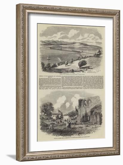 Opening of the Ulverstone and Lancaster Railway-Thomas Harrington Wilson-Framed Giclee Print