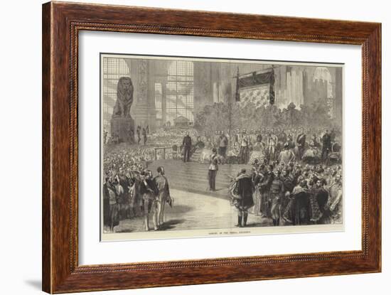 Opening of the Vienna Exhibition-Arthur Hopkins-Framed Giclee Print