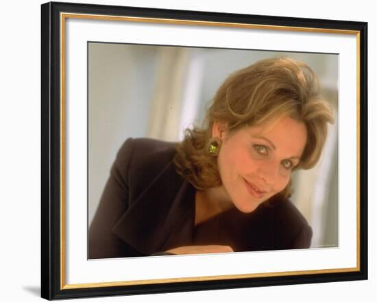 Opera Diva, Soprano Renee Fleming-Ted Thai-Framed Premium Photographic Print