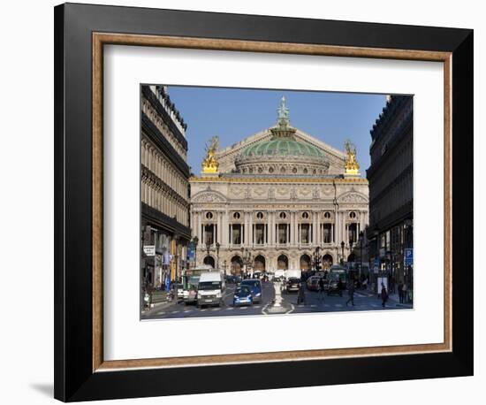 Opera Garnier Building, Paris, France, Europe-Marco Cristofori-Framed Photographic Print