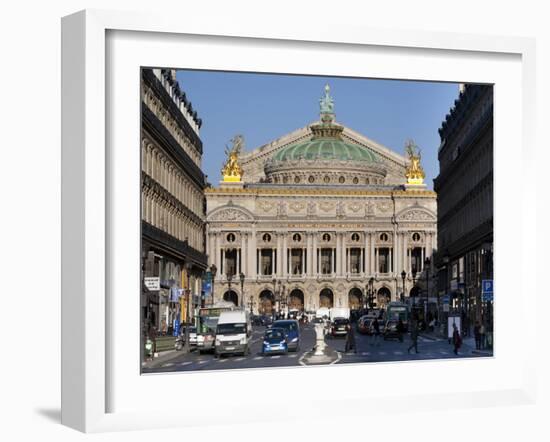 Opera Garnier Building, Paris, France, Europe-Marco Cristofori-Framed Photographic Print