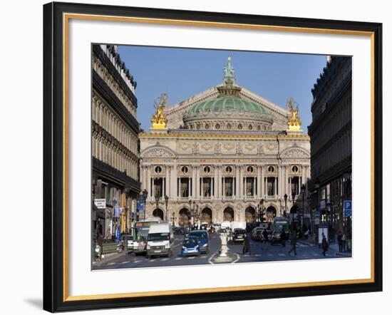 Opera Garnier Building, Paris, France, Europe-Marco Cristofori-Framed Photographic Print