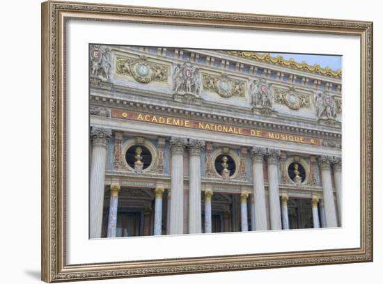 Opera Garnier Detail II-Cora Niele-Framed Giclee Print