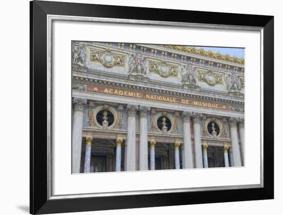 Opera Garnier Detail II-Cora Niele-Framed Giclee Print