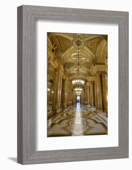 Opera Garnier, Frescoes and Ornate Ceiling by Paul Baudry, Paris, France-G & M Therin-Weise-Framed Photographic Print