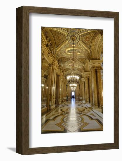 Opera Garnier, Frescoes and Ornate Ceiling by Paul Baudry, Paris, France-G & M Therin-Weise-Framed Photographic Print