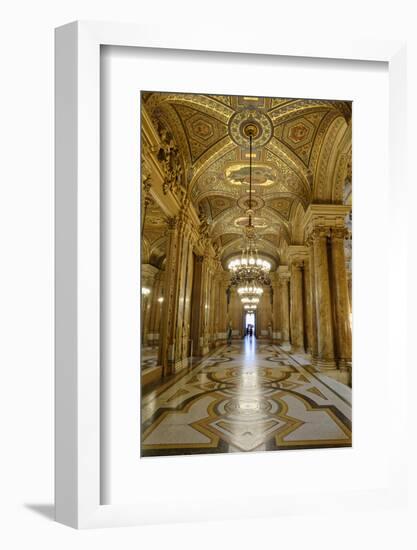 Opera Garnier, Frescoes and Ornate Ceiling by Paul Baudry, Paris, France-G & M Therin-Weise-Framed Photographic Print