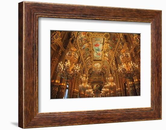 Opera Garnier in France Paris Tourist Destination-kentoh-Framed Photographic Print