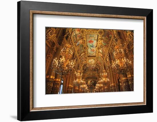 Opera Garnier in France Paris Tourist Destination-kentoh-Framed Photographic Print