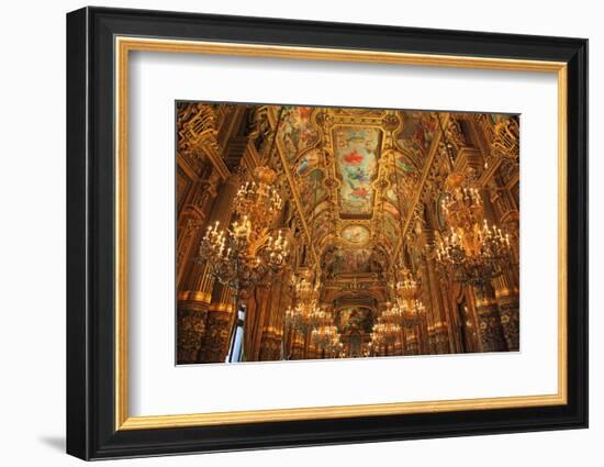 Opera Garnier in France Paris Tourist Destination-kentoh-Framed Photographic Print