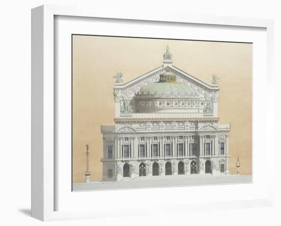 Opera Garnier, Paris, France, 1990-Andras Kaldor-Framed Giclee Print