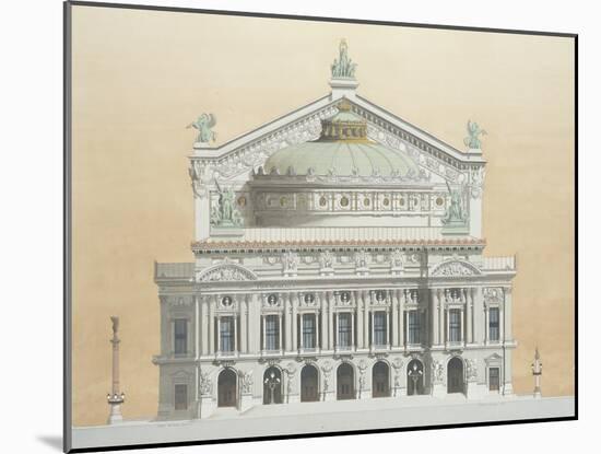 Opera Garnier, Paris, France, 1990-Andras Kaldor-Mounted Giclee Print