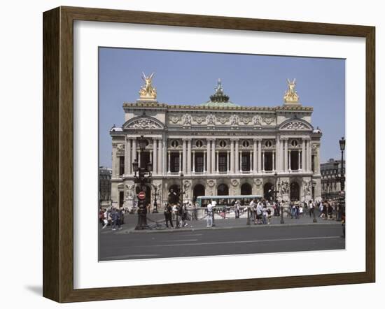 Opera Garnier, Paris, France, Europe-James Gritz-Framed Photographic Print