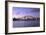 Opera House and Harbour Bridge, Sydney, at dusk.-Marcel Malherbe-Framed Photo